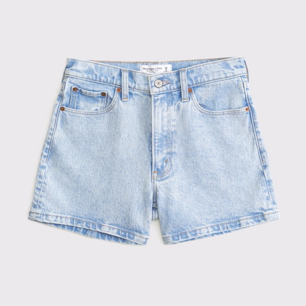 Abercrombie The 4 Mom Short High Rise Jean